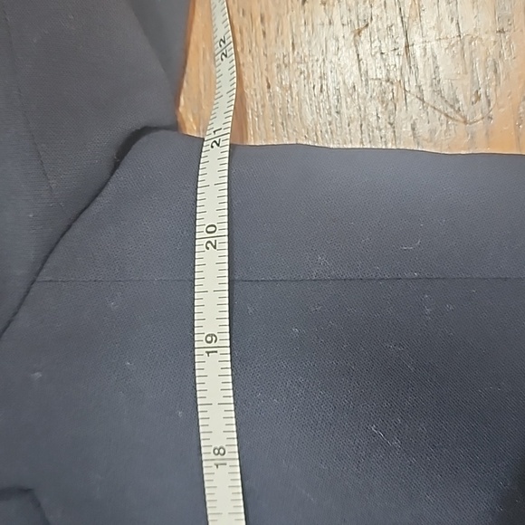 Lauren Ralph Lauren Navy Blue Wool Double Breasted Blazer Sz 14 EUC - Picture 9 of 10